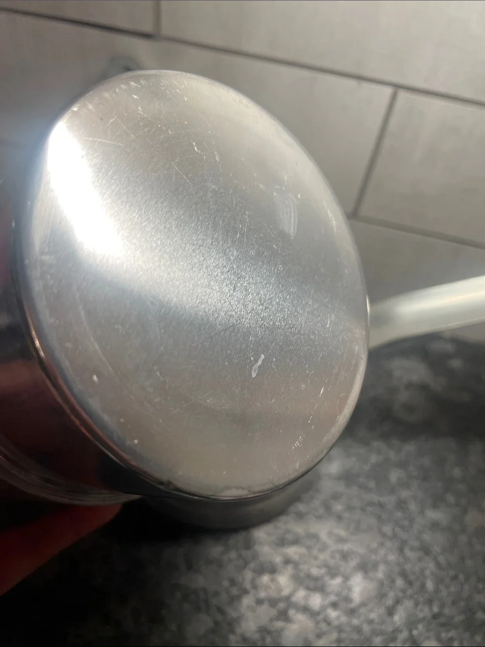 Comet Aluminum Double Boiler Saucepan with Lid - Stovetop Silver. Exc condition